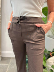 Chocolate Straight Leg Pocket Front Magics