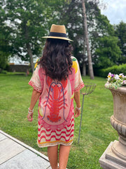 Mojito Striped Shimmer Dress Nicole