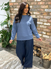 Denim Essential Sweatshirt Angela