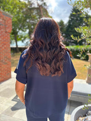 Navy Stripe Leisure Set Billie