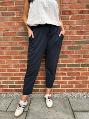 Black Essential Joggers Stella