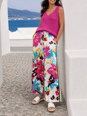 Multicolour Havana Bloom Tousers