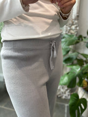 Grey Knitted Trousers Chloe