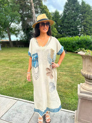 Mixed Graphic Shimmer Dress Harriet