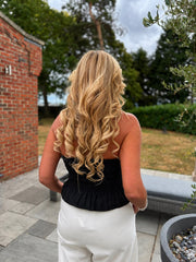 Black Handkerchief Tube Top Tina
