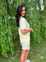 Lemon Soft Towelling Set Adriana