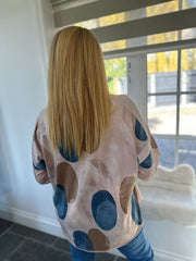 Pink Pebble Sequin Top Willow