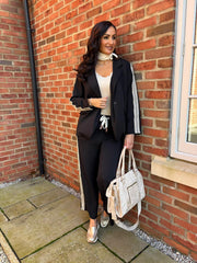 Black Trouser Suit Celine