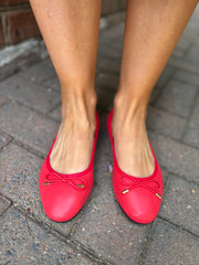 Red Ballet Pump