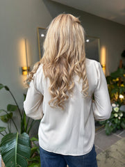 Stone Ruffle Blouse Cynthia