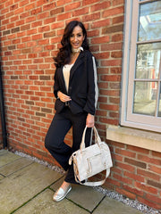 Black Trouser Suit Celine