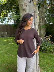 Chocolate Textured Top Anette