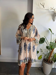 Stone Boho Tassel Dress Gracelynn