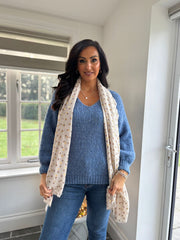 Denim Cosy Knit Beverley