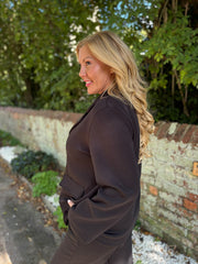 Black Blazer Co-Ord Set Carly