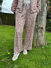 Mocha Leopard Tracksuit Serena