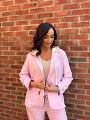 Pink Trouser Suit Celine