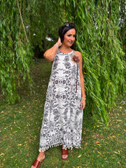Stone Luxury Wildflower Dress Abigail