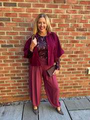 Wine Cord Jacket Paloma