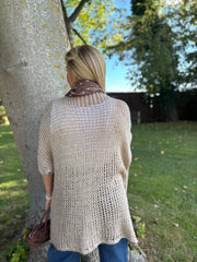 Biscuit Cosy Edge To Edge Cardi Mabel