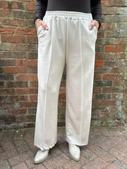 Stone Seam Front Pull On Comfort Trousers