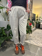 Stone Frill Pocket Trousers Sasha