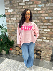 Pink Soho Sweatshirt Aubrey