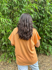 Orange Net Side Panel Top Willow