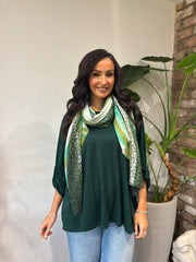 Forest Green Two Piece Fine Knit Danni