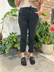 Black Basic Reema Joggers 2