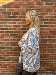 Denim Soft Touch Aboriginal Knit Ava