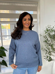 Denim Essential Sweatshirt Angela