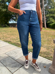 Denim Barrel Leg Jeans