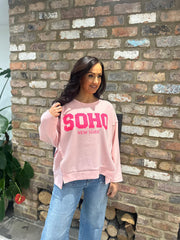 Pink Soho Sweatshirt Aubrey