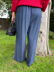 Navy Tina Trousers