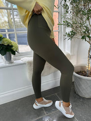 Khaki Gym Leggings