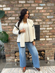 Stone Blanket Stitch Two Piece Knit Leanne