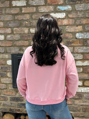 Pink Premium Cotton Miami Sweatshirt Alex