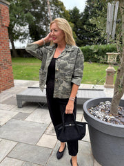 Khaki Camo Jacket Marley