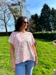 Pink Leopard Tee Reese