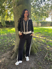 Black Striped Tracksuit Macie