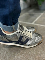 Silver Sofia Trainers