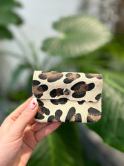 Leopard Small Leather Purse