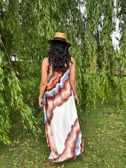 Stone Marble Tide Dress Odette