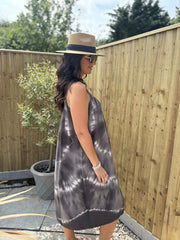 Chocolate Tie Dye Dress Krystal