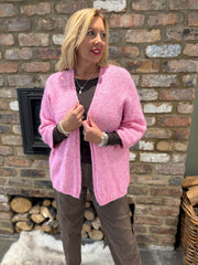 Pink Edge Top Edge Cardi Lynn