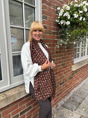 Chocolate Mini Love Heart Scarf