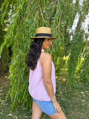 Pink Halter Neck Top Bethany