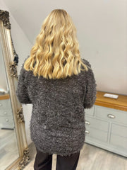 Chocolate Eyelash Knit Marilyn