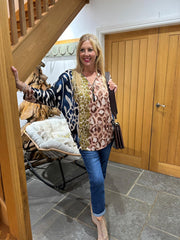 Multicolour Mixed Animal Zip Top Poppy